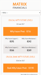Mobile Screenshot of matrixfinancials.com