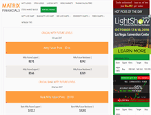 Tablet Screenshot of matrixfinancials.com